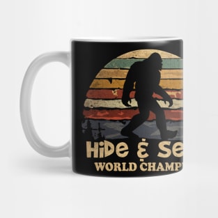 RETRO NEW COLOR HIDE AND SEEK WORLD CHAMPION Mug